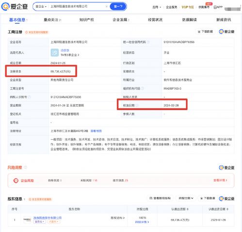 游族网络子公司注册资本增至6.97亿元